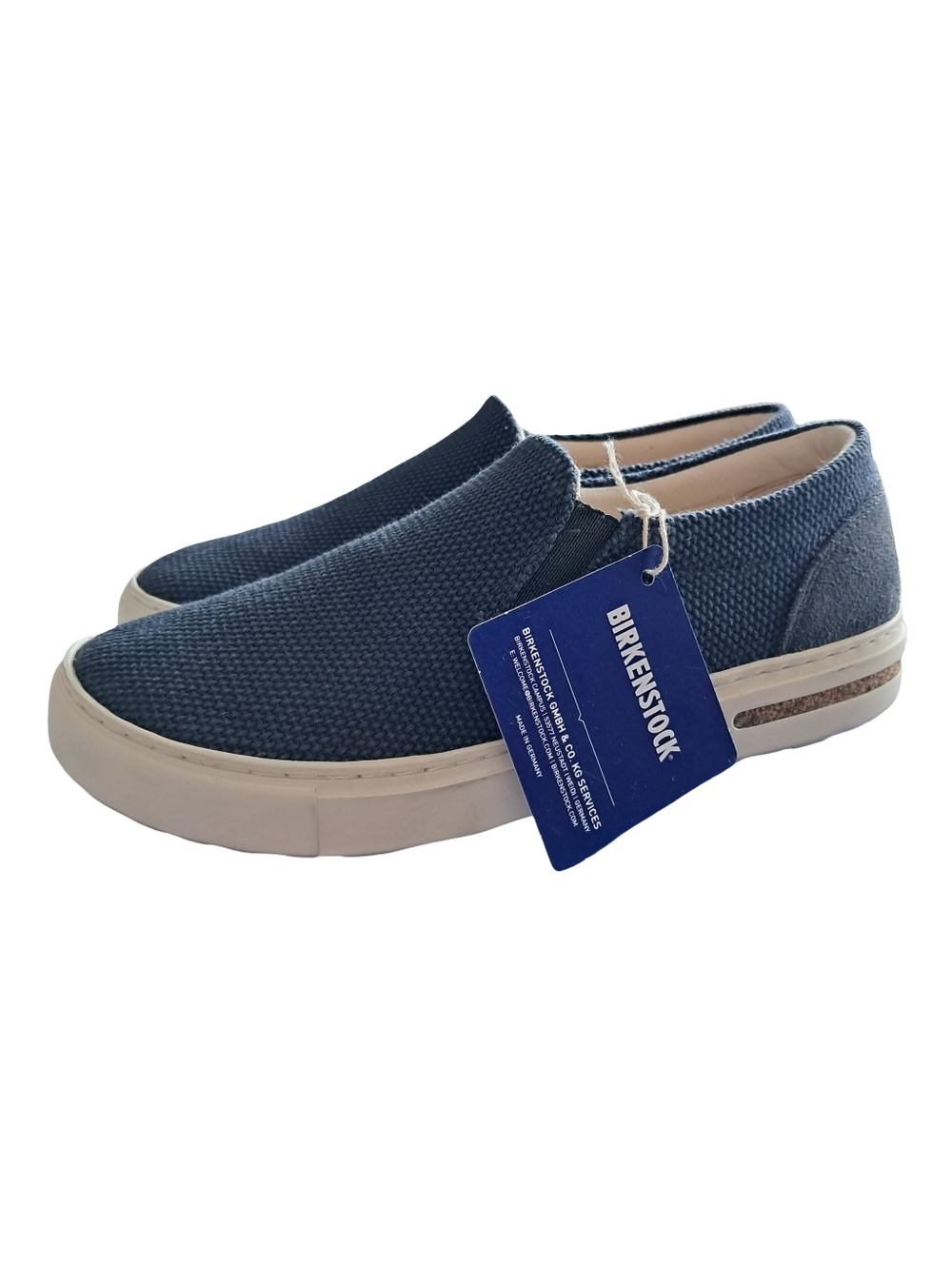 Birkenstock Women's Oswego Sneakers Size 5 Narrow Midnight Navy NEW